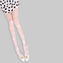 Lovely Sheer Covering Silk Jacquard Pantyhose 20D
