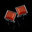 Square Zinc Alloy Cufflinks Groom Wear Accessories