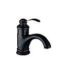 Oil-rubbed Bronze Single Handle Centerset Bathroom Sink Faucet(1039-MA1111)