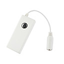 bluetooth dongle receptor de áudio (branco)