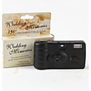 35mm bruiloft camera's met film & flash