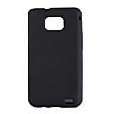 capa de silicone protetor para samsung i9100 (preto)