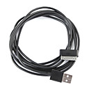 Sync and Charge Cable for Apple iPad 2/iPad/iPhone 4,3G,3GS/iPods - (2m, Black)