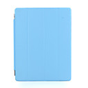 Coolest Protective Auto Wake-up/Sleep Leather Cover for iPad 2 - Blue