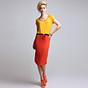 TS Color Block Jersey Dress/ Inspired by RUNWAY Style