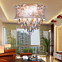 tissu et un salon de cristal celling la lumière contemporaine