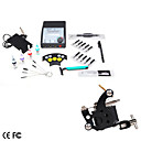 Mini Tattoo Machine Kit with Dual Output LCD Power Supply