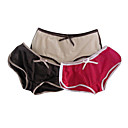 6 Pieces Lycra Low Waist Briefs With Bowknot Seamless Party/ Honeymoon Panties