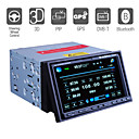 7 pulgadas de coches reproductor de DVD 2DIN con GPS bluetooth ipod dvb-t pip rds 3d