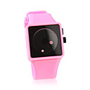 Fashion Silicone Band Quartz Wrist Watch(Pink)