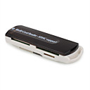 Multi Function Card Reader For SD/ M3/ Mini SD/ TF(Black)