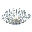 60W Acryl Table Light Floral Metal Ball Featured (E27 Bulb Base)