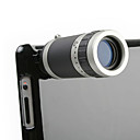 ipad 2 cas la portée des yeux - 6x télescope optique caméra zoom avec le dos de couverture protecteur cas pour iPad 2