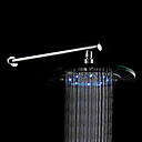 33.02Dcm Round Rainfall Brass Shower head (Chrome Finish)