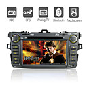 7-inch Touch Screen 2 Din In-Dash Car DVD Player For 2008-2009 Toyota Corolla with GPS Function