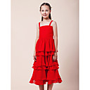 BASTIENNE - Abito da Damigella Bambina in Chiffon