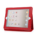 rot 2 in 1 schützende Krokodil Ledertasche für ipad2
