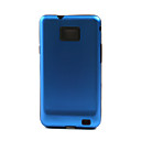  Aluminium Back & Silica Frame Case for Samsung i9100 (Blue)