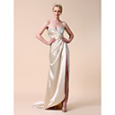 Clearance!Elastic Woven Satin Sheath/ Column Sweetheart Sweep/ Brush Train Evening Dress inspried by Kate Hudson