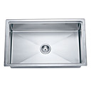 33 inch Undermount Stainless Steel Kitchen Sink (Single Bowl)