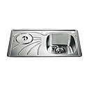 29 pulgadas de acero inoxidable, fregadero de la cocina bajo cubierta (plato único)