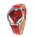 Sweet Heart Armbanduhr für Frauen mit Roten Zifferblatt