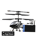 Elicottero da combattimento con Gyro per iPhone/iPad/iPod Touch - Nero