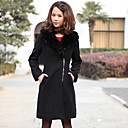 TS Fur Trimmed Pea Coat