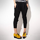 ts effen kleur losse broek