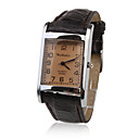 PU Band Quartz Wrist Watch(Brown)