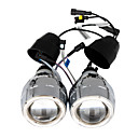 h1/h4/h7/9005/9006 objectif léger bi-xénon HID (bleu)