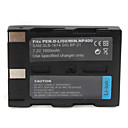1600mAh Camera Battery D-LI50(NP400) for PENTAX MINOLTA NP-400 and More