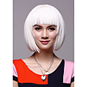 Capless Short Bob White Synthetic Wig
