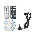 DVB-T TV Digital dongle USB 2.0 con control remoto (la plata)