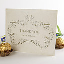 Folded Thank You Card - Framed Elegance (Set of 50)