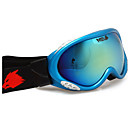 nieuwe professionele dubbele lens anti fog blauwe ski-goggle snow goggle