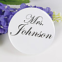 Personalized "Mrs." Chest Card