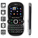 dual sim 2,0 inch QWERTY-toetsenbord mobiele telefoon (java, tv, fm, mp3, mp4, bluetooth)