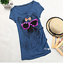 cão ts impresso t-shirt