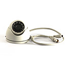 mini-van câmera dome dupla prova com 1 / 3 polegadas sony ccd (420TVL, fornecimento de energia livre)