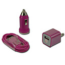 3-in-1 Charge Kit voor Apple iPhone 4/4s/3g/3gs