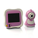 Wireless Baby Monitor with 3.5 Inch LCD Screen and Remote Control (Night Vision, Real Time Audio)