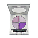 4 Colors Eye Shadow Palette with Free Brush(5#)