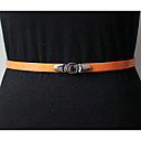 TS Basic Buckle Skinny Belt
