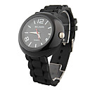 Ladies' Quartz Movement Silicone With Rectangle Shape Wrist Watch(More Colors)