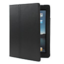iPad 2 Beschermhoes van PU-Leer (zwart)