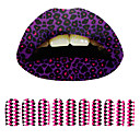 5 Pcs Lip Tattoo and 10 Pcs Nail Stickers