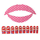 5 Pcs Lip Tattoo and 10 Pcs Nail Stickers