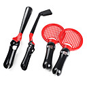 4-in-1 Sports Pack für PS3 Move (schwarz)