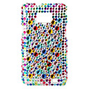 Colorful Protective Hard Case with Crystal for Samsung i9100